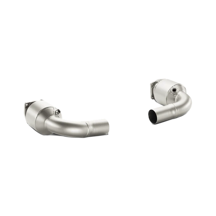 Akrapovic Link Pipe Set with Cat | Porsche 991 Turbo (S)