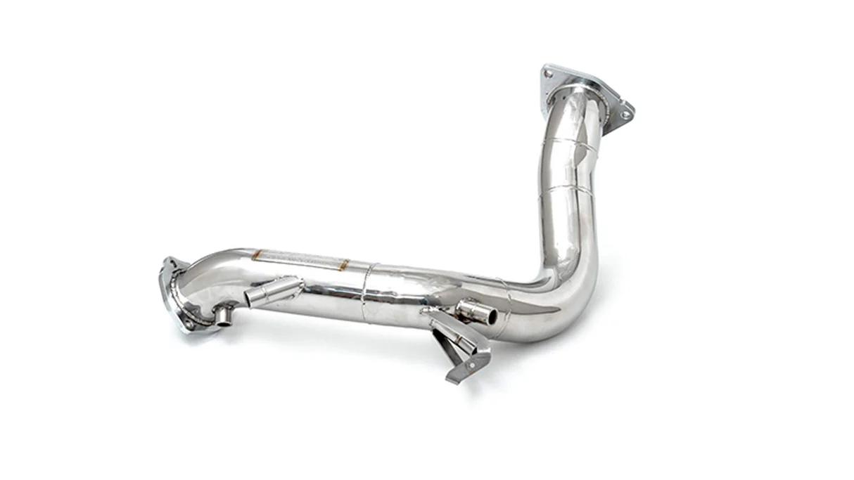 Stainless Steel Decatted downpipe OPF Delete Porsche Macan 95B