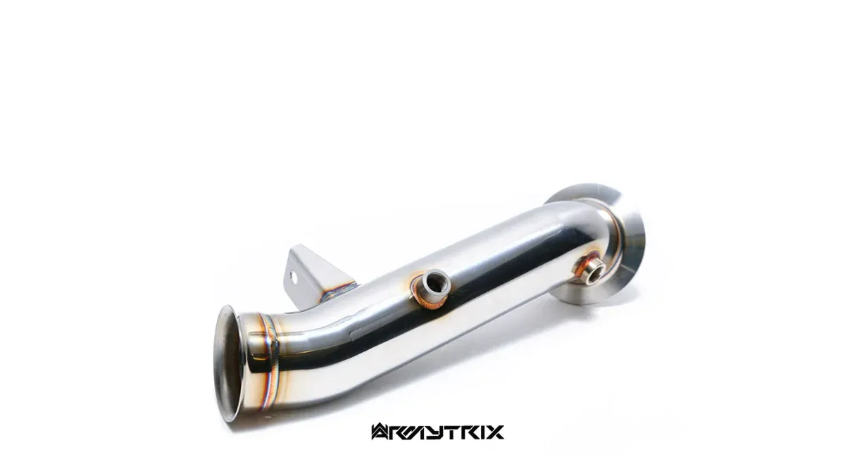 Stainless Steel Decatted downpipe (>07/2013) BMW