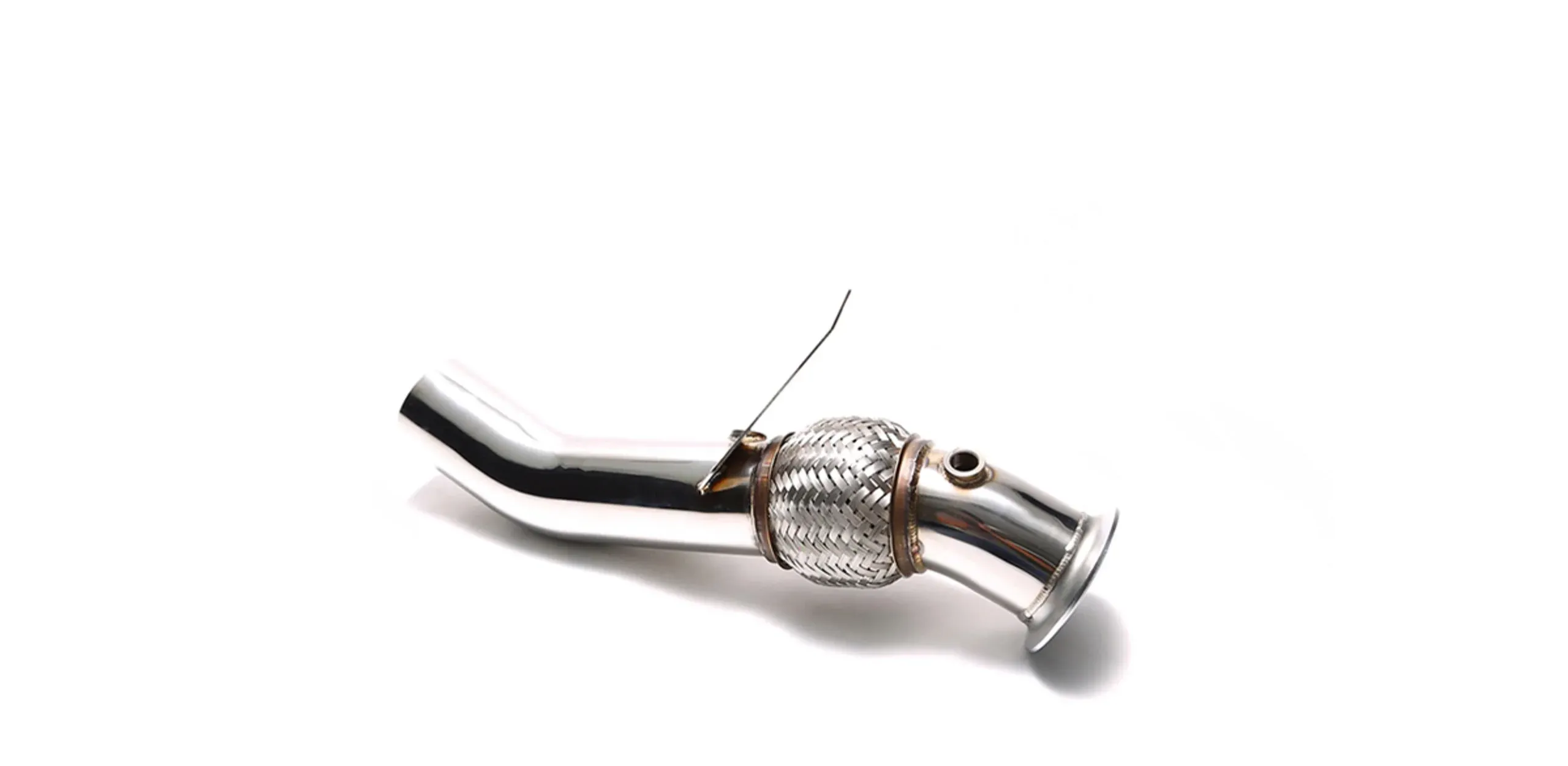 Stainless Steel Decatted downpipe BMW 5 Series