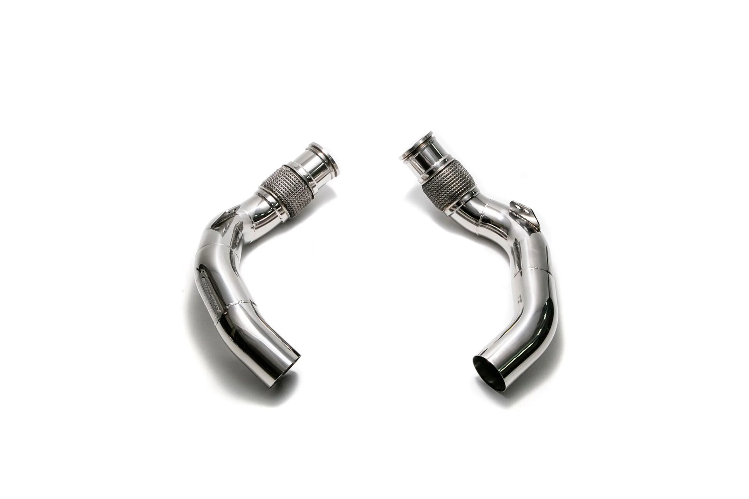 Stainless Steel Secondary decatted downpipe BMW M5/M8/