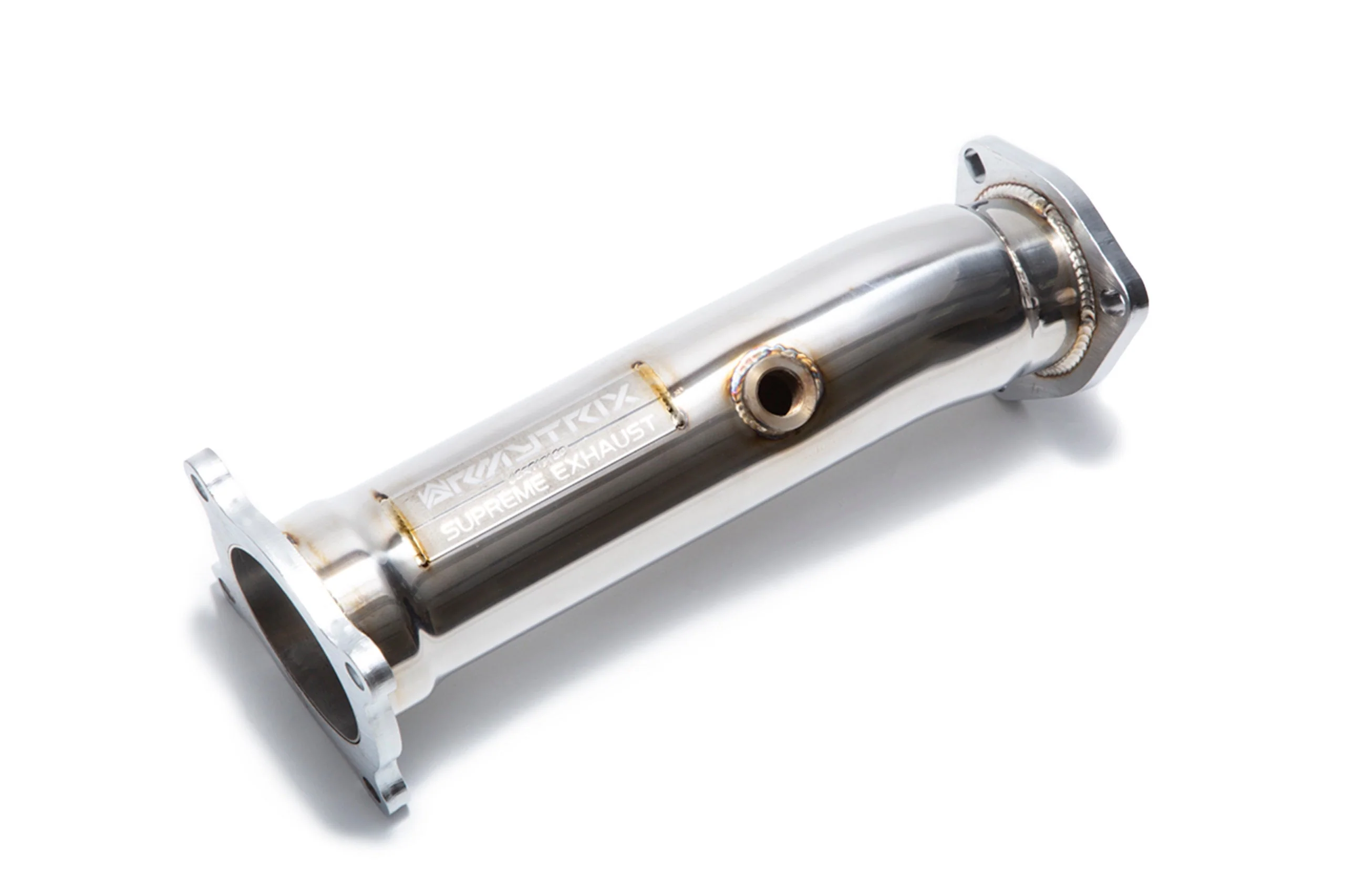 Stainless Steel Decatted downpipe Macan 93B