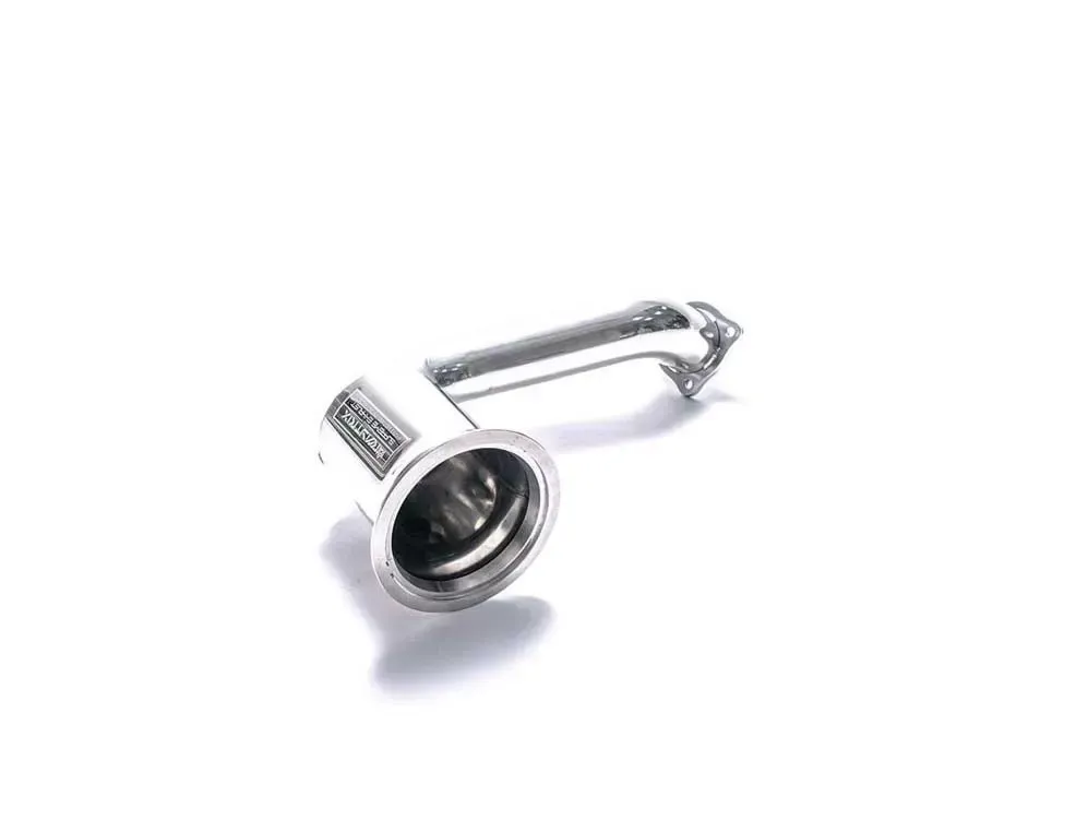 Stainless Steel Decatted downpipe Porsche Panamera 971