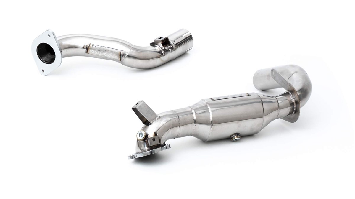 Stainless Steel Decatted downpipe