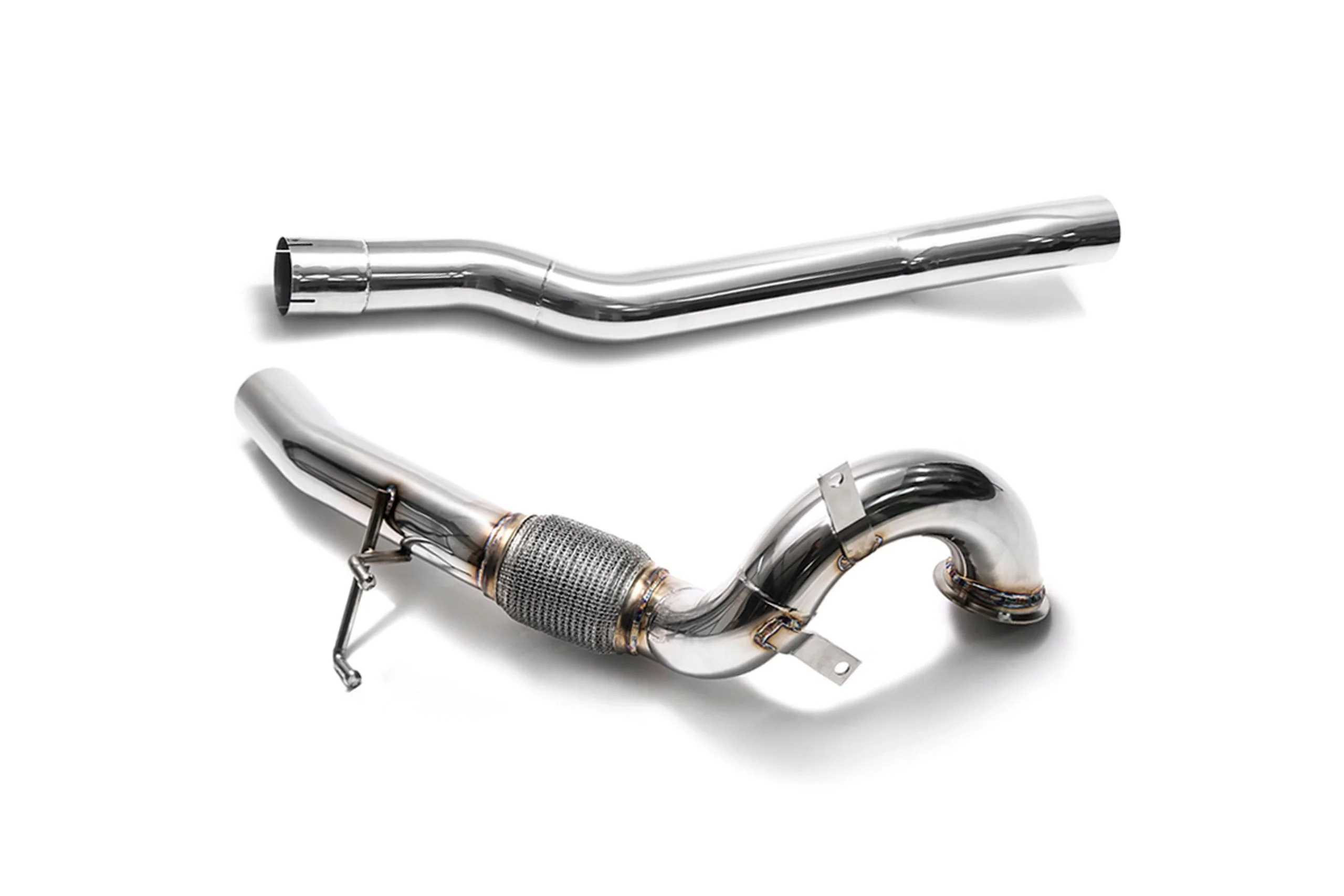 Stainless Steel Decatted downpipe