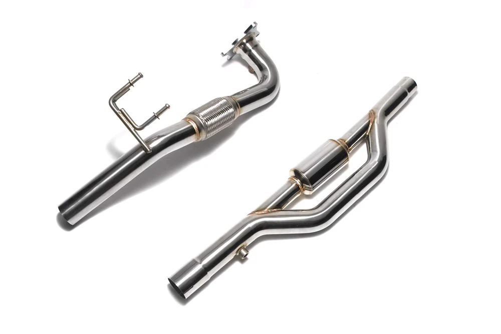 Stainless Steel Decatted downpipe TT/TTS