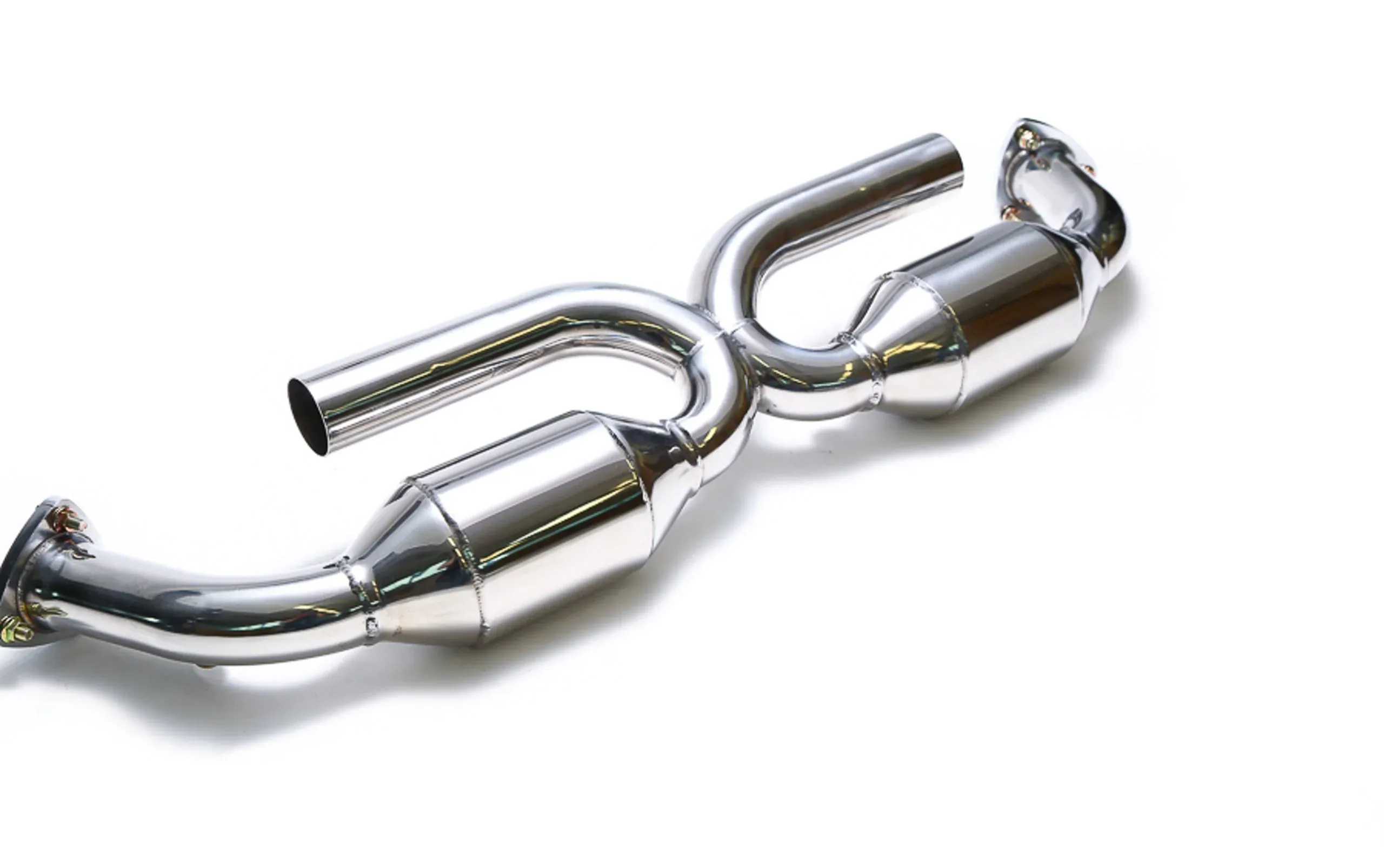 Stainless Steel Decatted X-pipe Porsche 911/997
