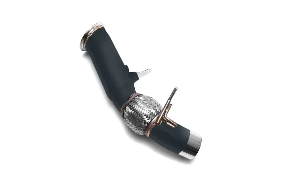 Stainless Steel Ceramic Coated decatted downpipe