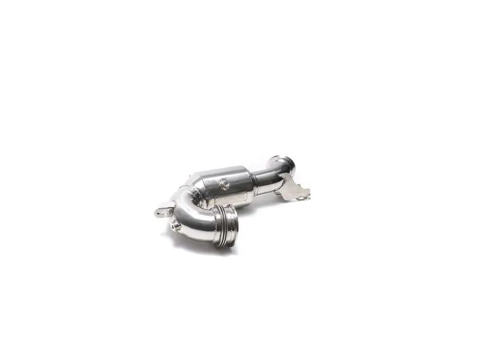 Stainless Steel Decatted downpipe AMG GT