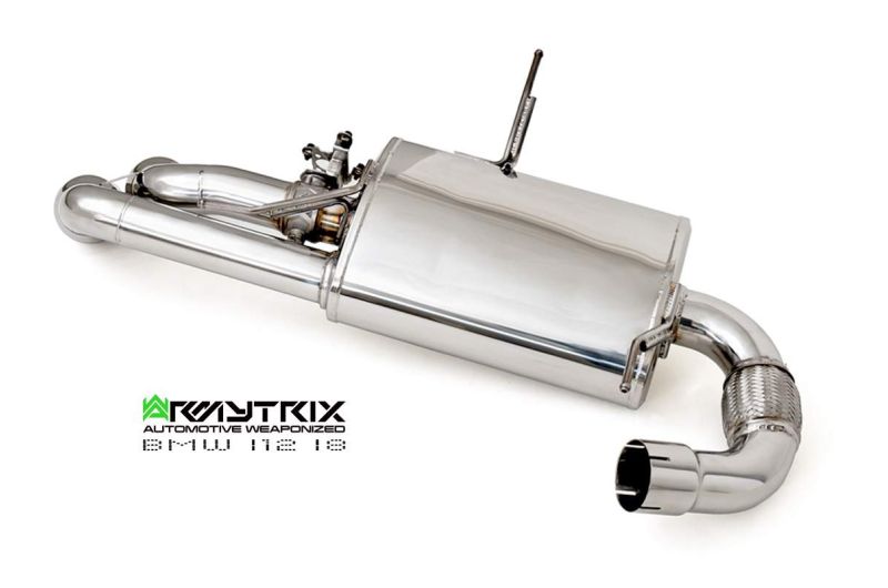 Stainless Steel De-catted downpipe with cat simulator BMW I8