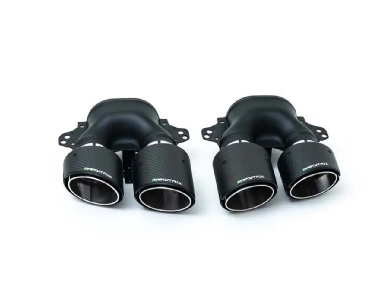 Stainless Steel Carbon tips AMG GT