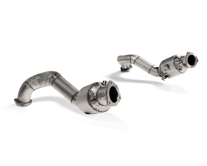 Akrapovič Link Pipe Set Porsche 718 GT4 RS